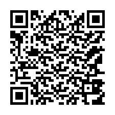 QR Code สำหรับหมายเลขโทรศัพท์ +12167816871