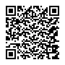 QR код за телефонен номер +12167816873