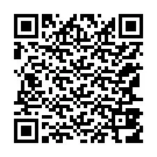 QR код за телефонен номер +12167816874