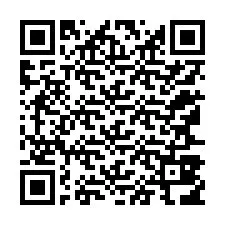 Kode QR untuk nomor Telepon +12167816878