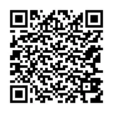 Codice QR per il numero di telefono +12167816927