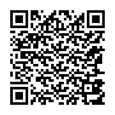 Codice QR per il numero di telefono +12167817086