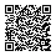 QR-koodi puhelinnumerolle +12167817485
