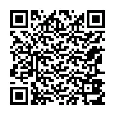 Codice QR per il numero di telefono +12167817957