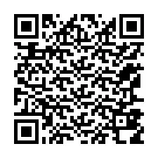 QR-Code für Telefonnummer +12167818153