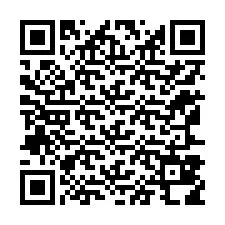 QR-koodi puhelinnumerolle +12167818442