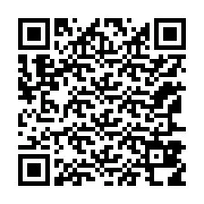 QR код за телефонен номер +12167818445