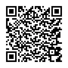 QR код за телефонен номер +12167818446