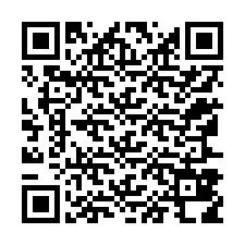 QR-код для номера телефона +12167818448