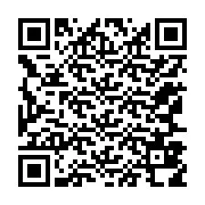 Codice QR per il numero di telefono +12167818533