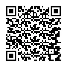 QR-koodi puhelinnumerolle +12167818536