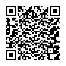 Codice QR per il numero di telefono +12167818537