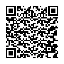 Codice QR per il numero di telefono +12167818538