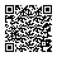 QR kód a telefonszámhoz +12167818818