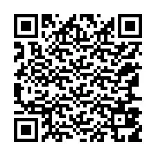 Código QR para número de telefone +12167819588