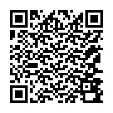 QR код за телефонен номер +12167890371