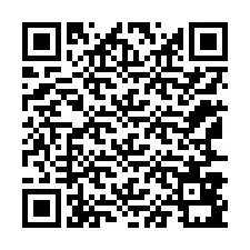 QR-код для номера телефона +12167891591