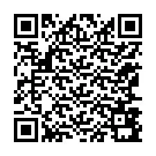 Código QR para número de telefone +12167891596