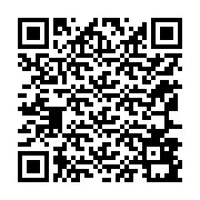 Código QR para número de teléfono +12167891702