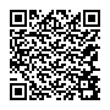 QR kód a telefonszámhoz +12167891723