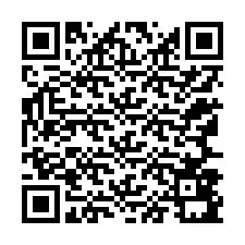 QR-код для номера телефона +12167891728