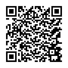 QR Code สำหรับหมายเลขโทรศัพท์ +12167891741