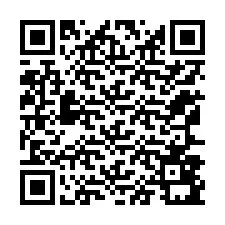 QR-код для номера телефона +12167891743