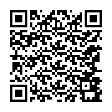 Codice QR per il numero di telefono +12167891796