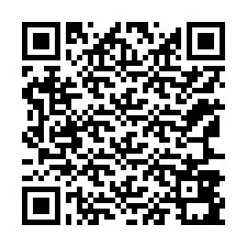 Código QR para número de teléfono +12167891901