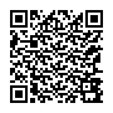 Código QR para número de teléfono +12167891914