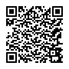 QR-код для номера телефона +12167891915