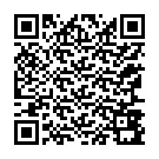 Código QR para número de teléfono +12167891918