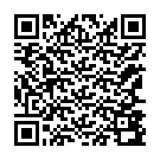 Código QR para número de telefone +12167892361