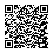 QR-код для номера телефона +12167892370