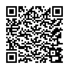 QR-code voor telefoonnummer +12167892419