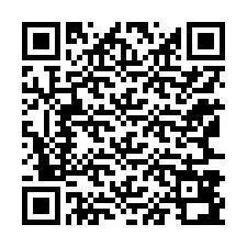 QR код за телефонен номер +12167892426