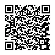 QR Code สำหรับหมายเลขโทรศัพท์ +12167892433