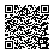 QR-код для номера телефона +12167893868