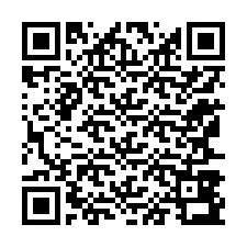 Código QR para número de telefone +12167893876