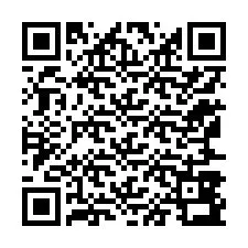 Código QR para número de teléfono +12167893886