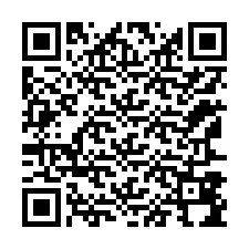 QR kód a telefonszámhoz +12167894051