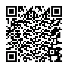 QR код за телефонен номер +12167894057