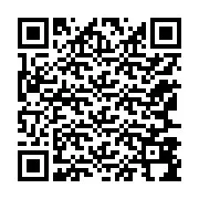 QR kód a telefonszámhoz +12167894136