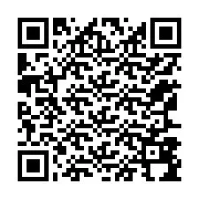 QR-koodi puhelinnumerolle +12167894143