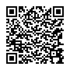 Código QR para número de telefone +12167894146