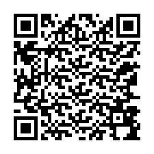 Código QR para número de teléfono +12167894598