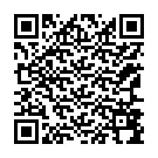 Código QR para número de teléfono +12167894601