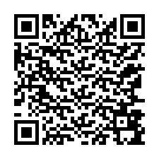 Código QR para número de teléfono +12167895598