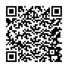 QR-код для номера телефона +12167895677