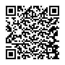 Kode QR untuk nomor Telepon +12167895722